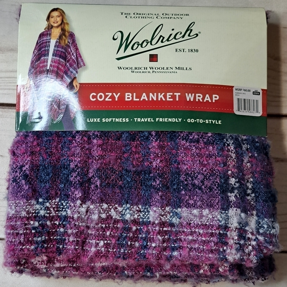 Woolrich Cozy Blanket Wrap